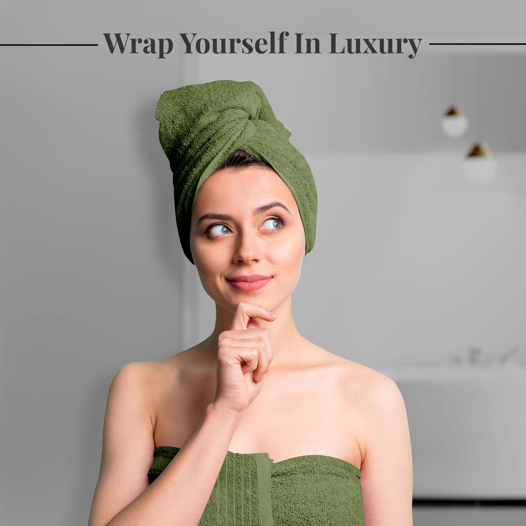 Tens Towels Pack of 4 Extra Large Bath Towels 30 x 60 Inches, 100% Cotton, Larger & Lighter Weight, Quicker to Dry, Super Soft and Absorbent, Perfect for Bathroom, Black
