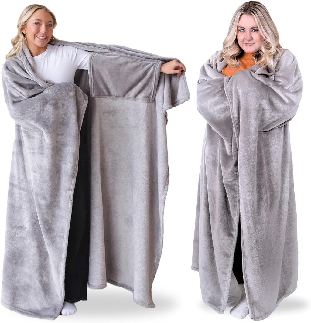 Super Blanky Wearable Blankets for Women & Men, Graduation Day Gift for Her, Cozy Gifts for Women, Wife Birthday Gifts Ideas