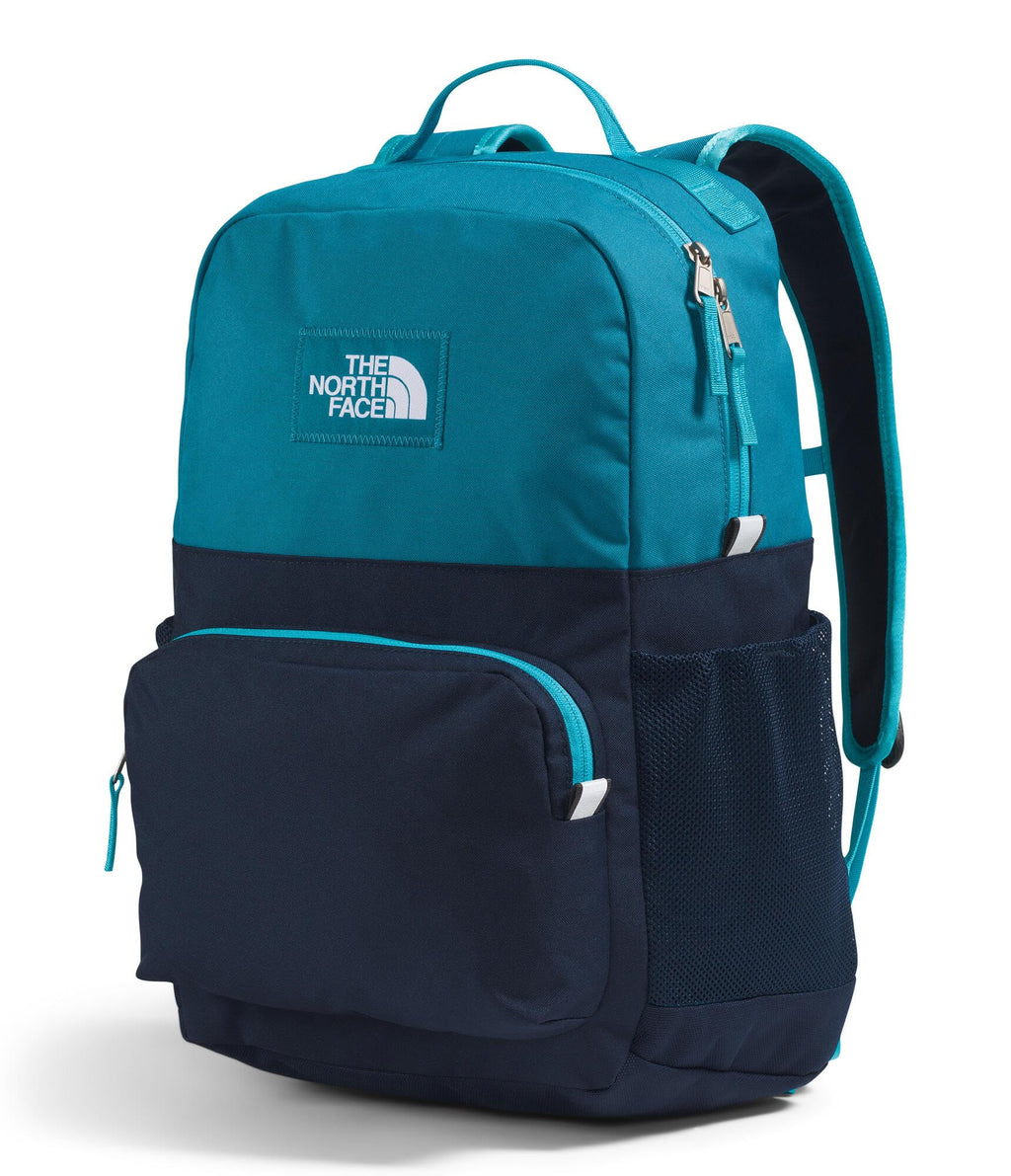 The North Face Teen Chuckwalla Daypack - Travel Backpack, Laptop Sleeve, Reflective Safety Details, Adjustable Strap, Pacific Teal/Slate Moss/Evergreen, One Size