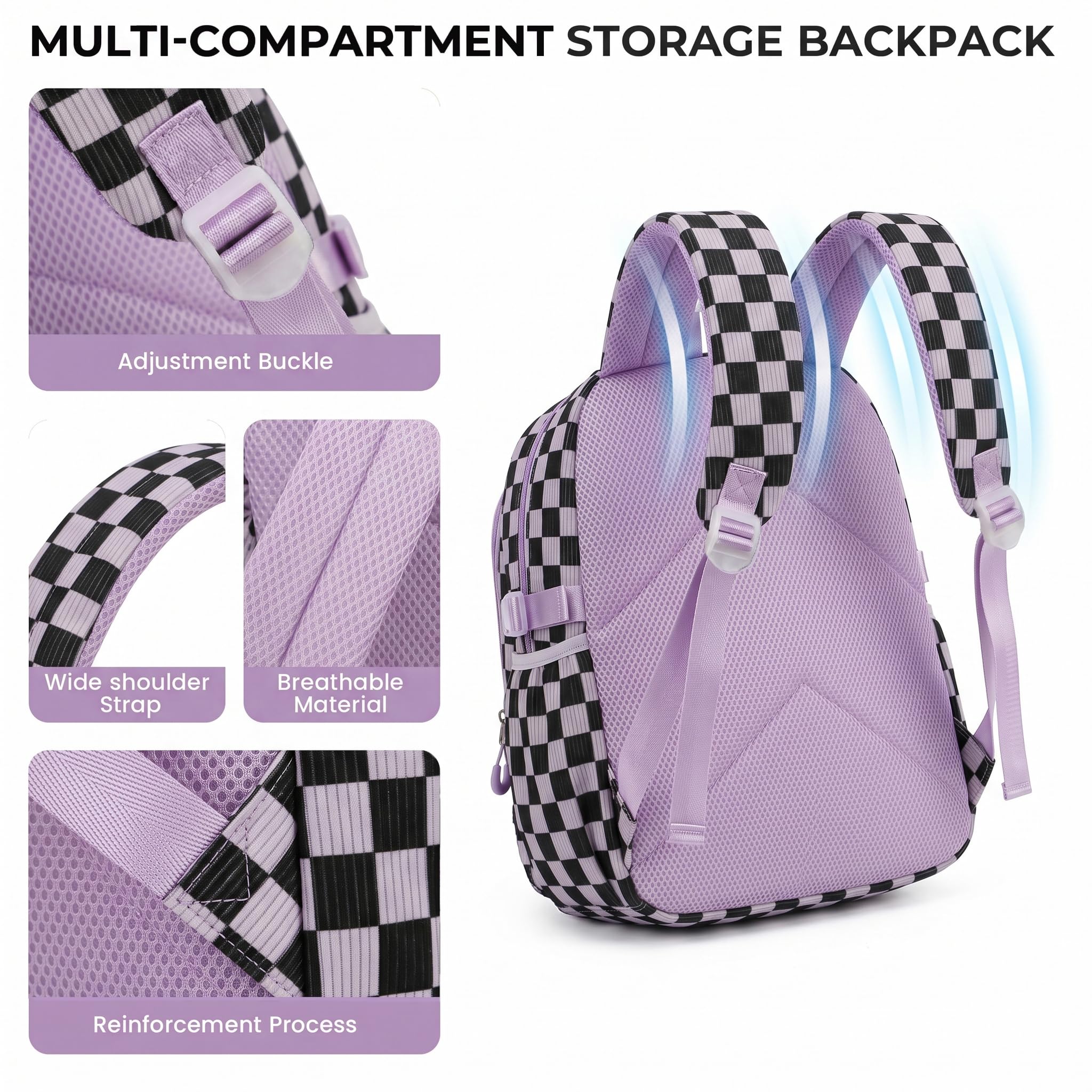 Corduroy School Backpack Set for Girls Boys Women, 3Pcs Kids Bookbag with Lunch Box & Pencil Pouch, Elementary Middle High School College Daypack 15.6" Laptop Bag for Work Travel, Leopard Brown