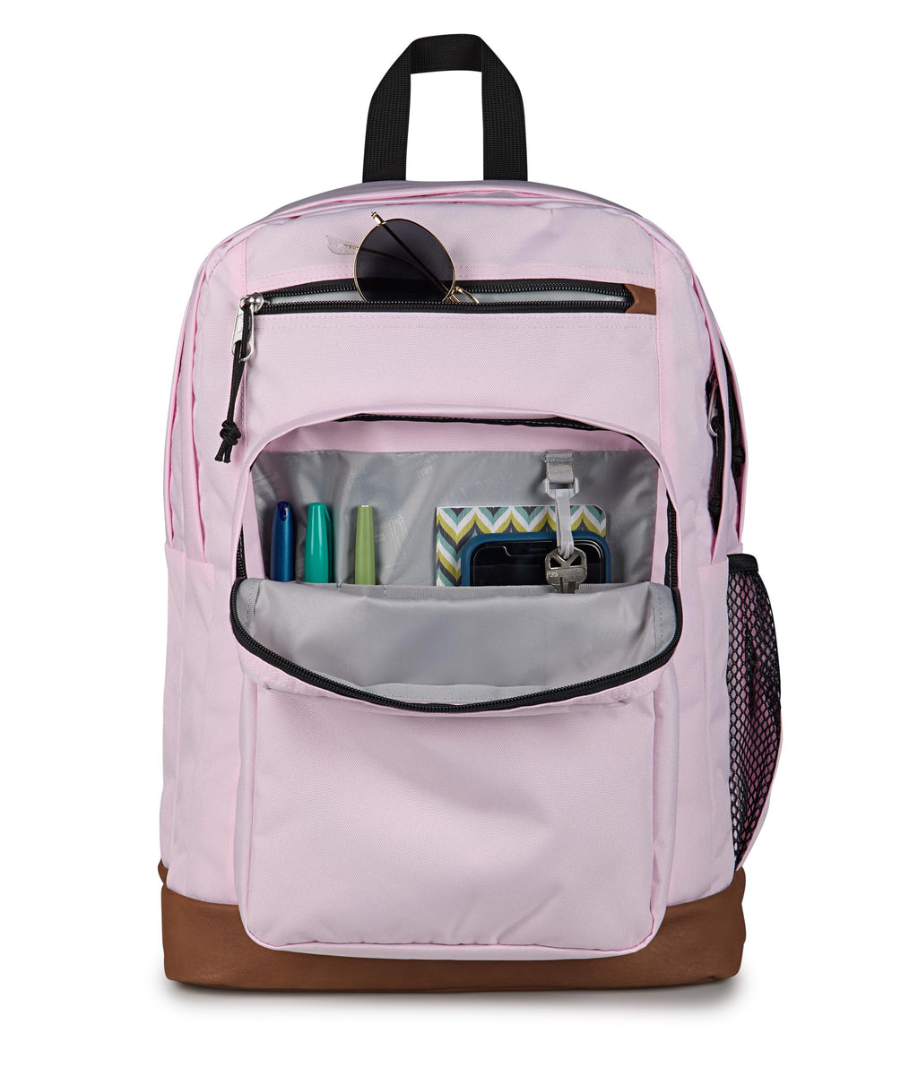 JanSport Cool Backpack, with 15-inch Laptop Sleeve - Large Computer Bag Rucksack with 2 Compartments, Ergonomic Straps, Black