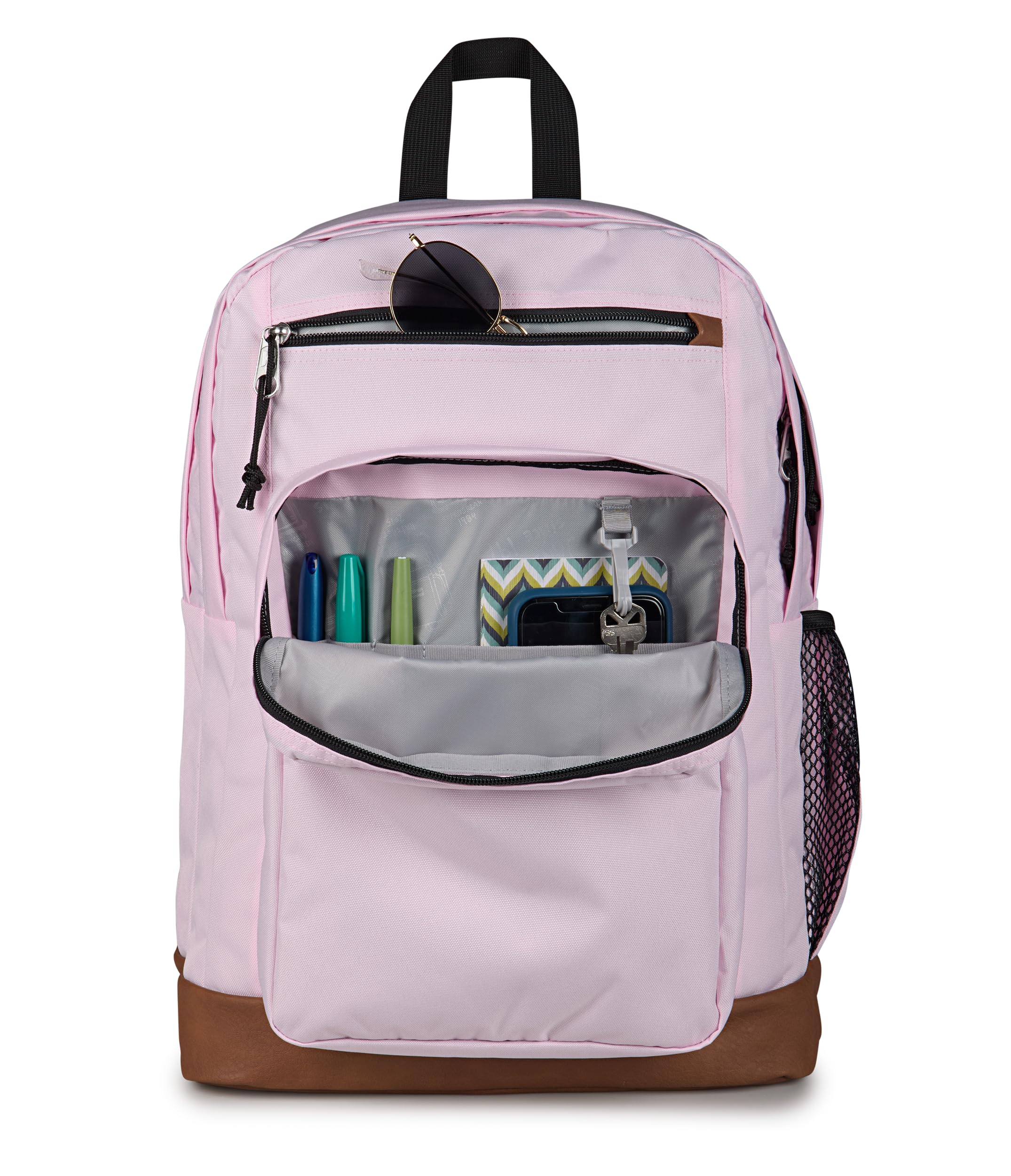 JanSport Cool Backpack, with 15-inch Laptop Sleeve - Large Computer Bag Rucksack with 2 Compartments, Ergonomic Straps, Black