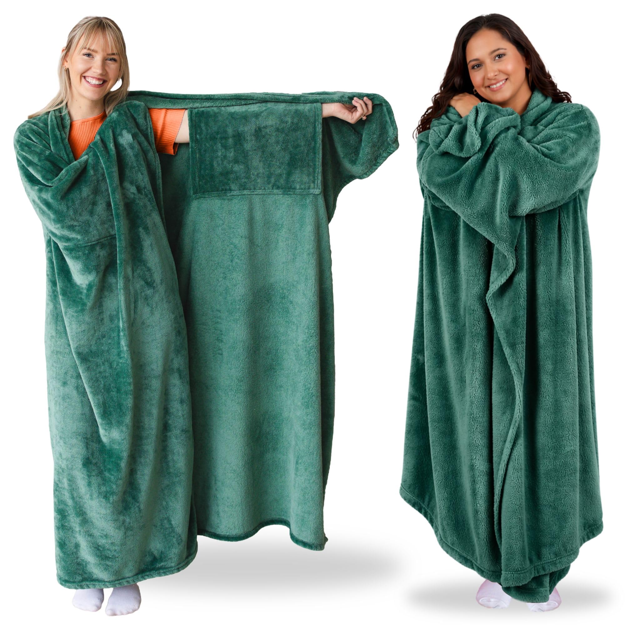Super Blanky Wearable Blankets for Women & Men, Graduation Day Gift for Her, Cozy Gifts for Women, Wife Birthday Gifts Ideas