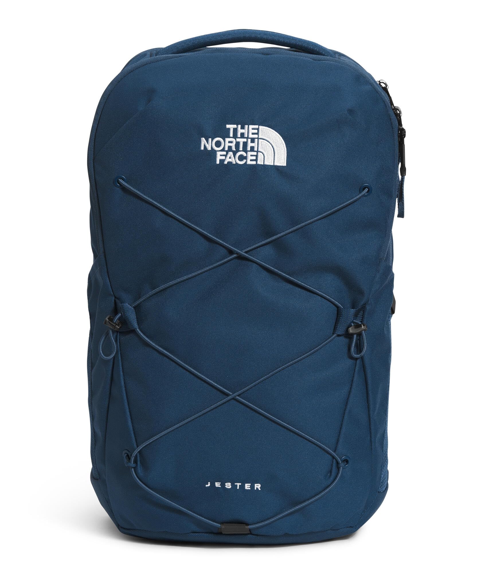 The North Face Jester Everyday Laptop Backpack - Commuter Daypack, Water Repellent, Laptop Sleeve, TNF Black-NPF, One Size | 28L recycled polyester with DWR finish, padded 16 in sleeve, chiropractor-endorsed FlexVent suspension, bottle pockets