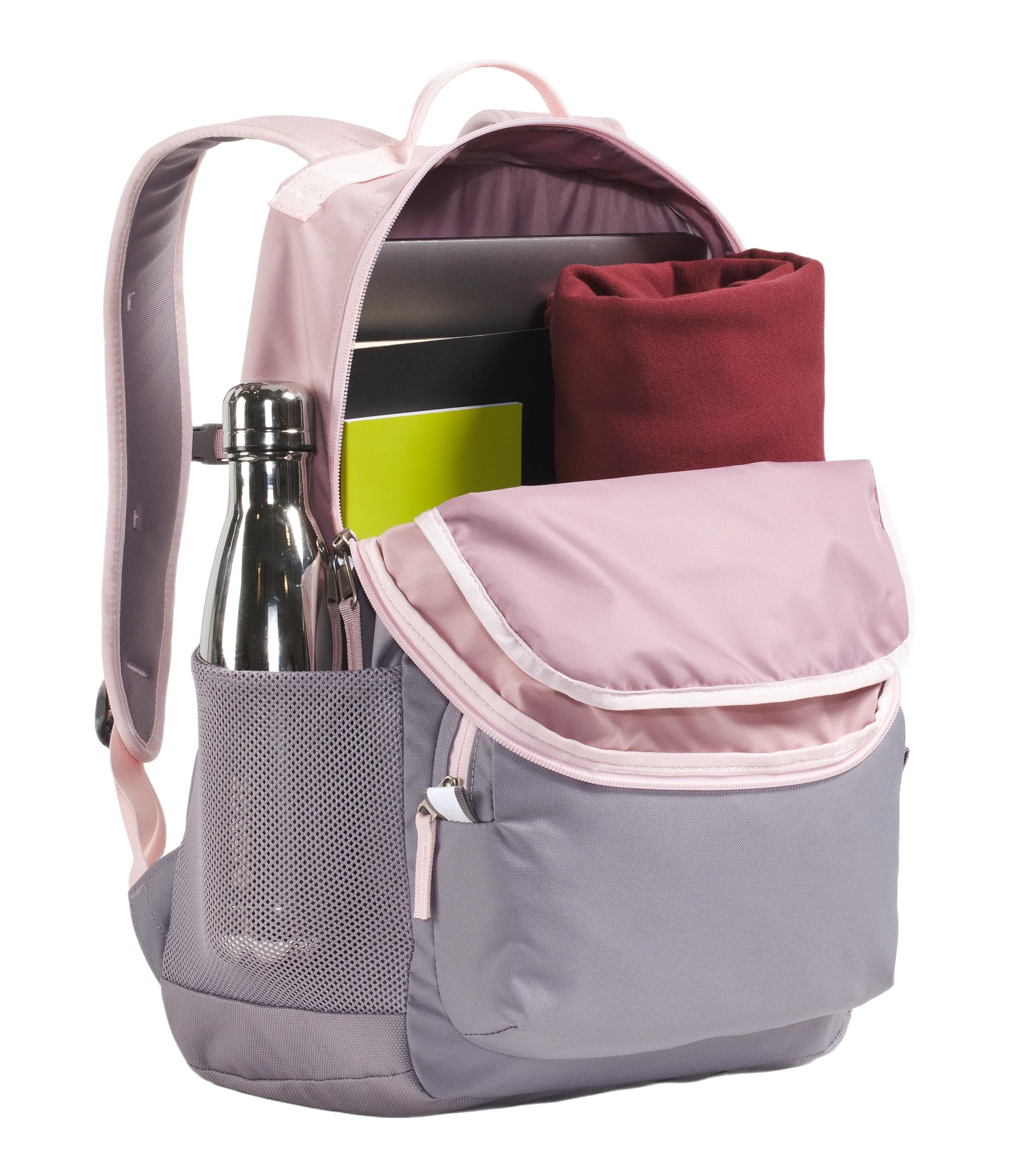 The North Face Teen Chuckwalla Daypack - Travel Backpack, Laptop Sleeve, Reflective Safety Details, Adjustable Strap, Pacific Teal/Slate Moss/Evergreen, One Size