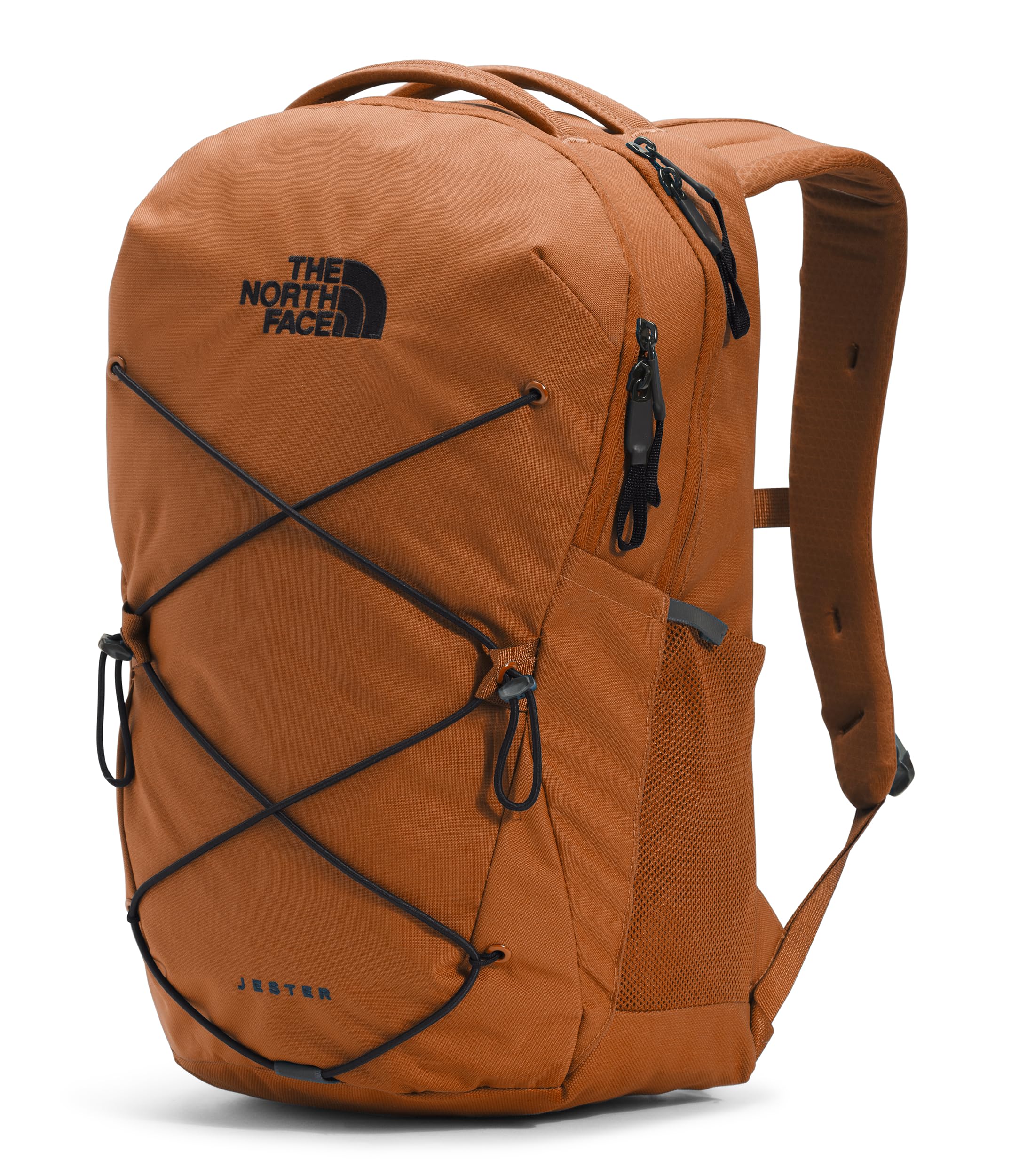 The North Face Jester Everyday Laptop Backpack - Commuter Daypack, Water Repellent, Laptop Sleeve, TNF Black-NPF, One Size | 28L recycled polyester with DWR finish, padded 16 in sleeve, chiropractor-endorsed FlexVent suspension, bottle pockets