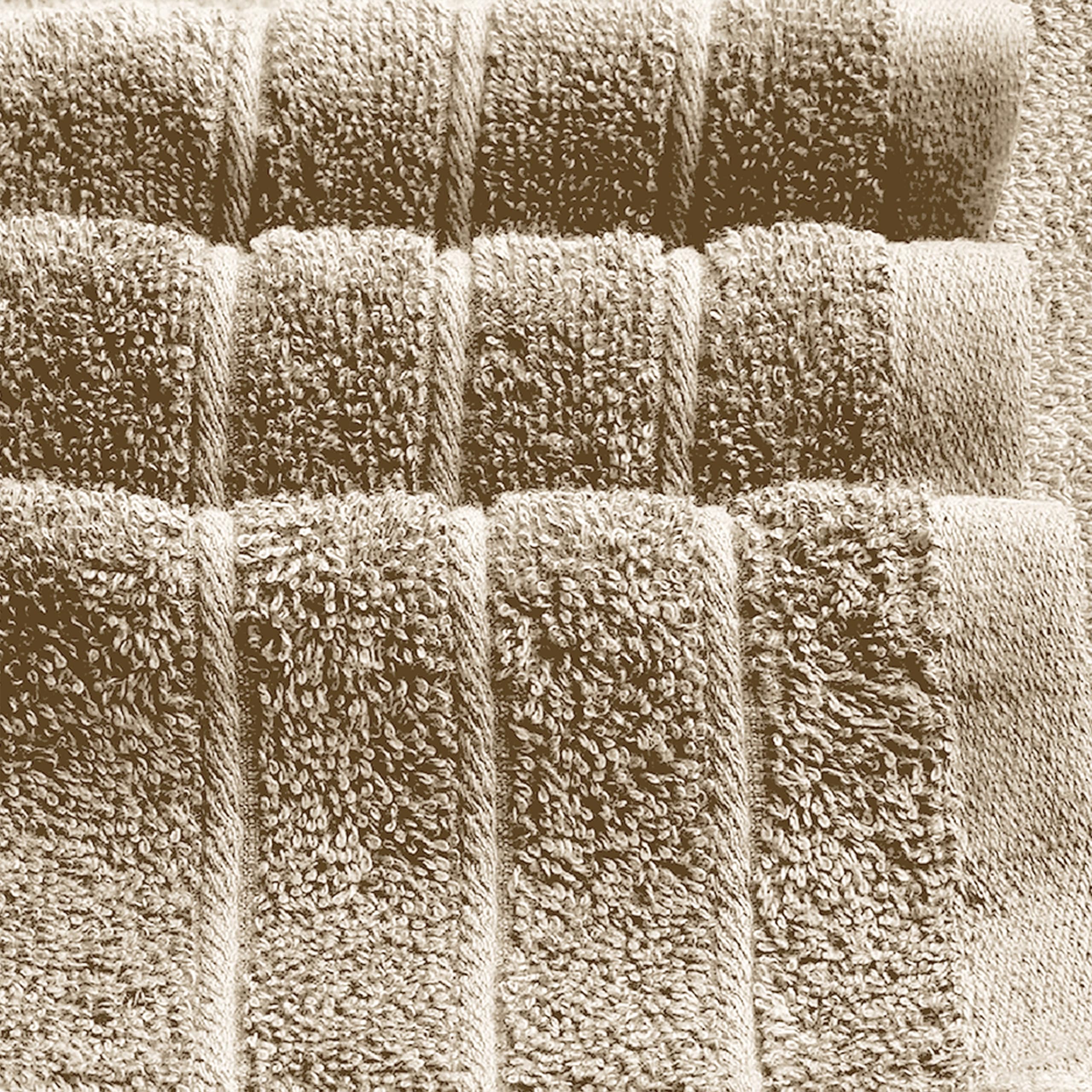 Tens Towels Pack of 4 Extra Large Bath Towels 30 x 60 Inches, 100% Cotton, Larger & Lighter Weight, Quicker to Dry, Super Soft and Absorbent, Perfect for Bathroom, Black