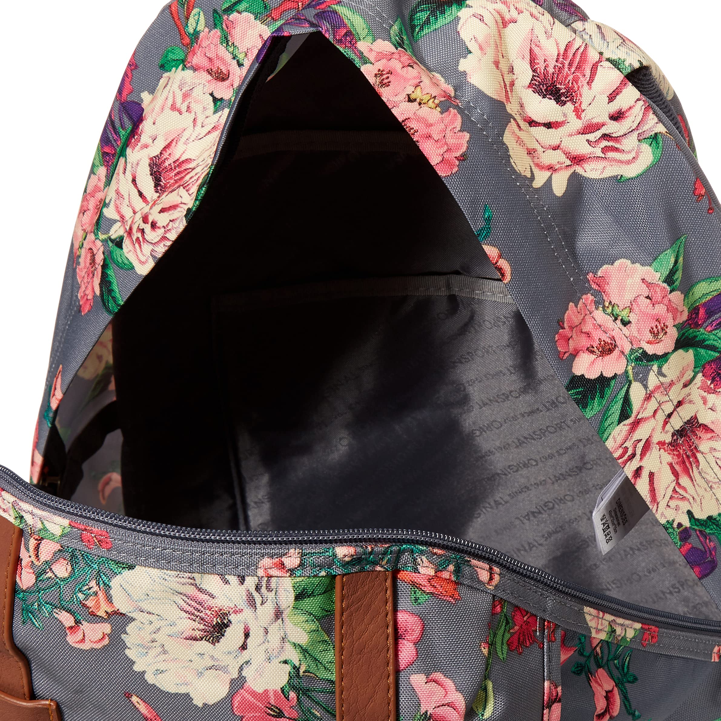 JanSport Cortlandt Laptop Backpack, Misty Rose, 15” Laptop Sleeve-Synthetic Leather Shoulder Computer Bag with Large Compartment, Padded Straps-Book Rucksack for Men, Women