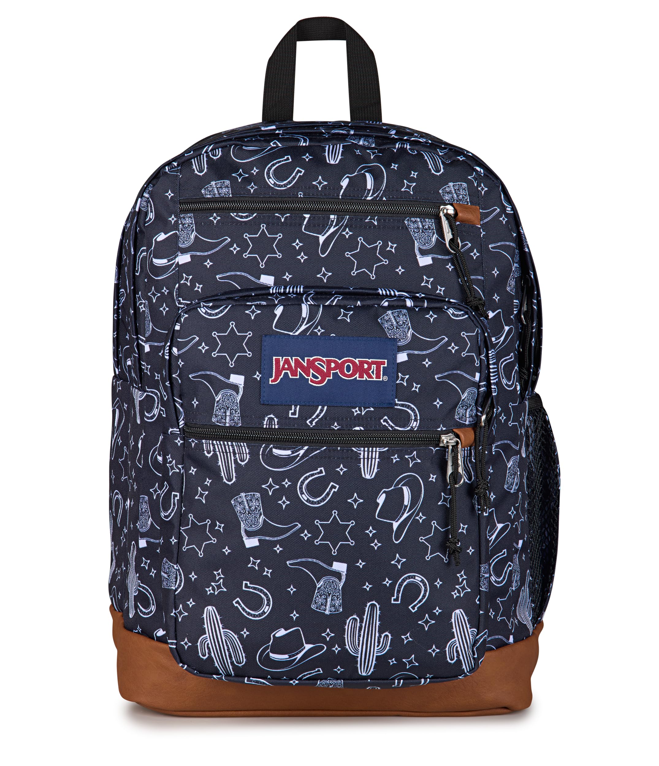 JanSport Cool Backpack, with 15-inch Laptop Sleeve - Large Computer Bag Rucksack with 2 Compartments, Ergonomic Straps, Black