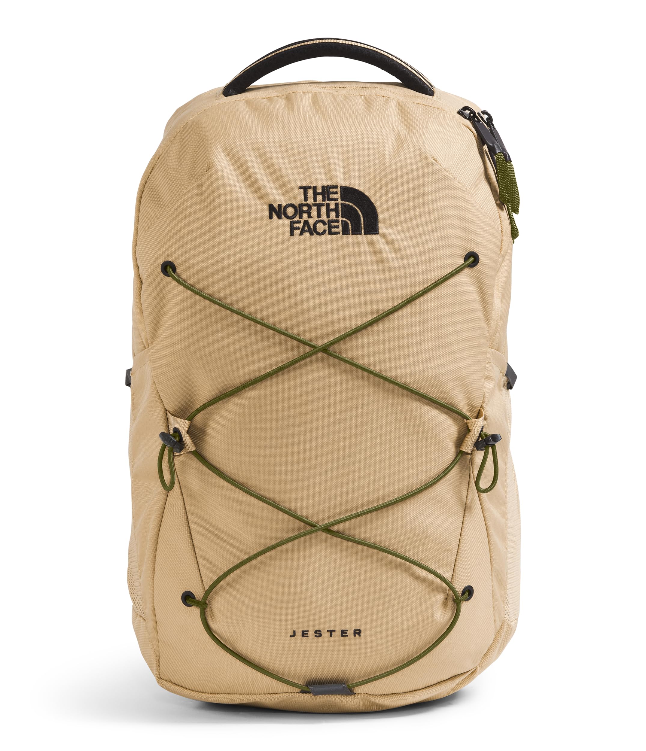 The North Face Jester Everyday Laptop Backpack - Commuter Daypack, Water Repellent, Laptop Sleeve, TNF Black-NPF, One Size | 28L recycled polyester with DWR finish, padded 16 in sleeve, chiropractor-endorsed FlexVent suspension, bottle pockets