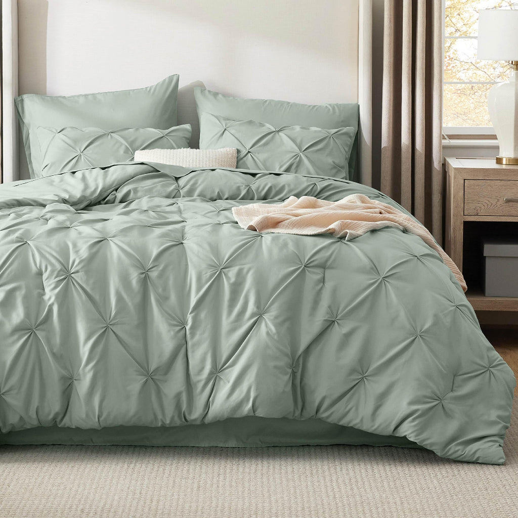 Bedsure Twin XL Comforter Set Pink - Dorm Room Essentials for Girls, Extra Long Twin XL Bedding Set with Sheets, All Season Down Alternative Comforter with Sheets, Pillowcase & Sham