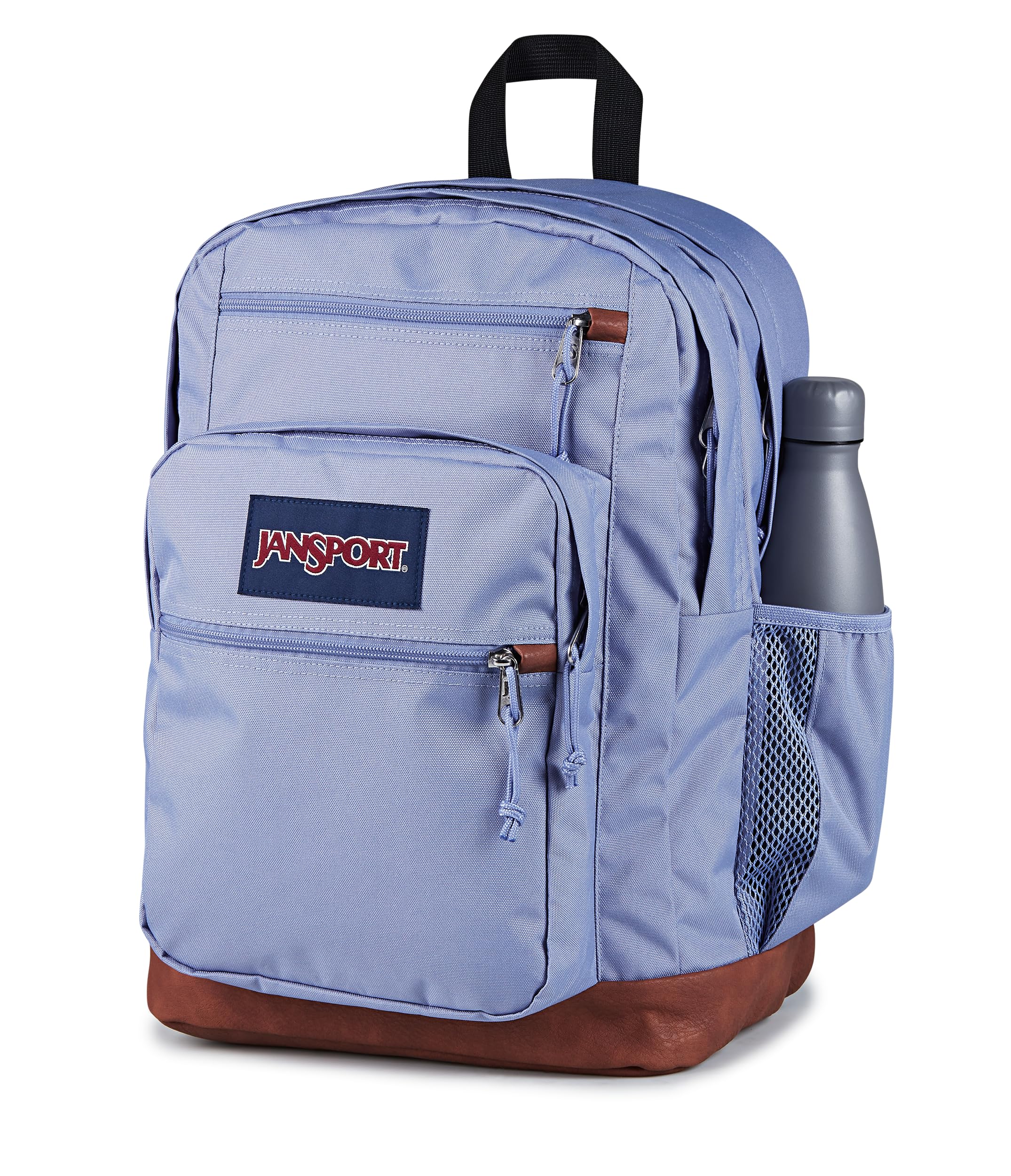 JanSport Cool Backpack, with 15-inch Laptop Sleeve - Large Computer Bag Rucksack with 2 Compartments, Ergonomic Straps, Black