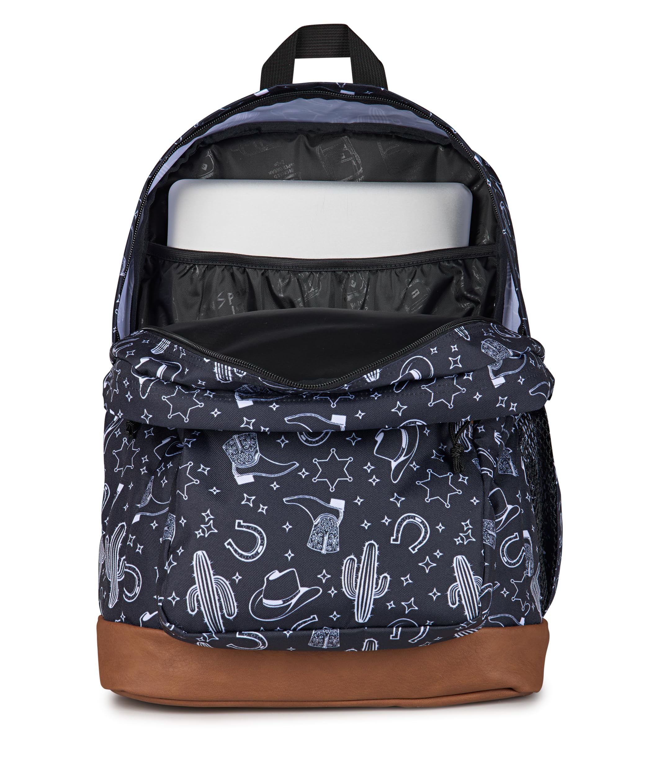 JanSport Cool Backpack, with 15-inch Laptop Sleeve - Large Computer Bag Rucksack with 2 Compartments, Ergonomic Straps, Black