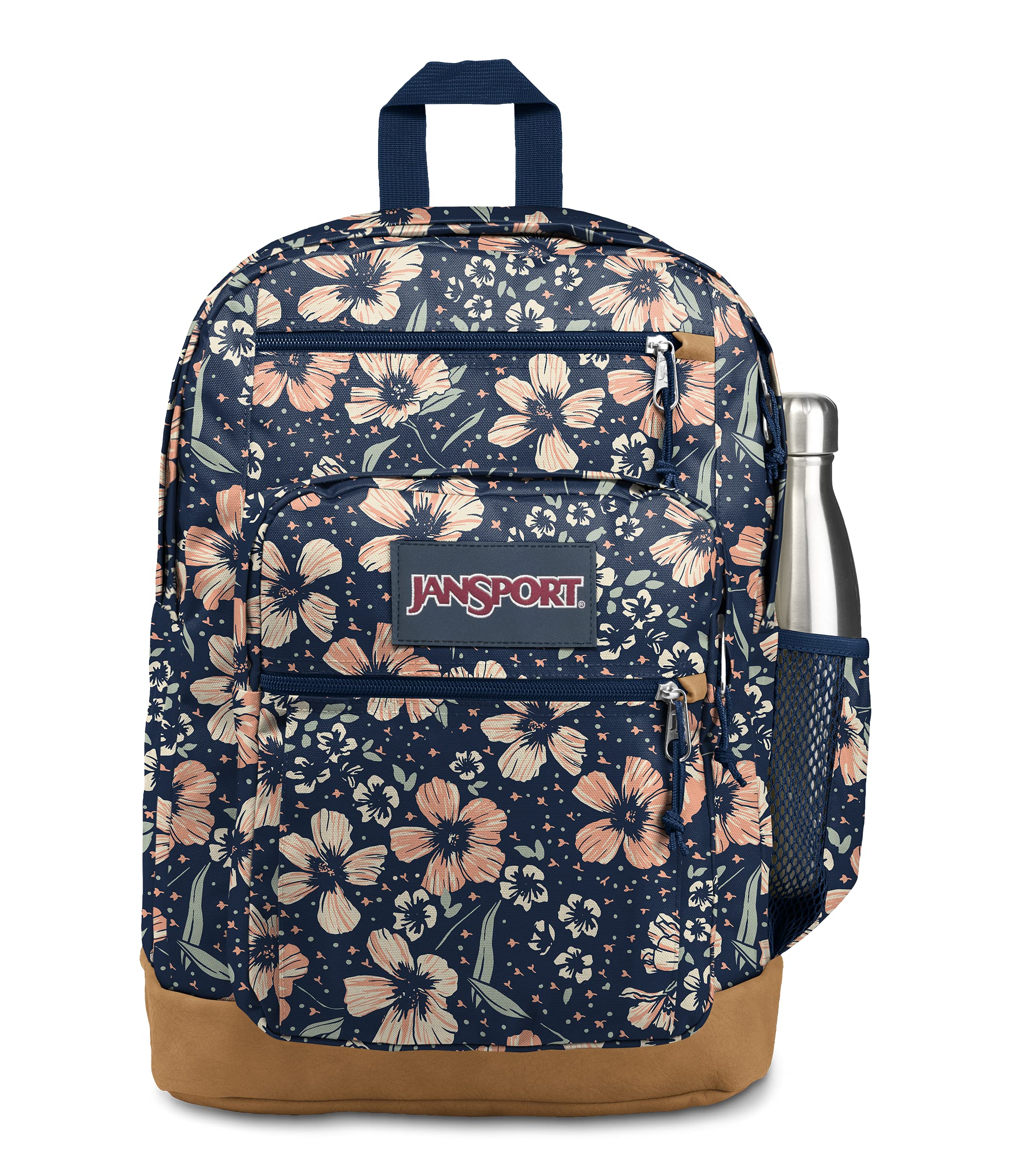 JanSport Cool Backpack, with 15-inch Laptop Sleeve - Large Computer Bag Rucksack with 2 Compartments, Ergonomic Straps, Black