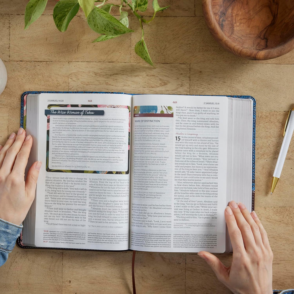 NIV, The Woman's Study Bible, Hardcover, Full-Color, Red Letter: Receiving God's Truth for Balance, Hope, and Transformation