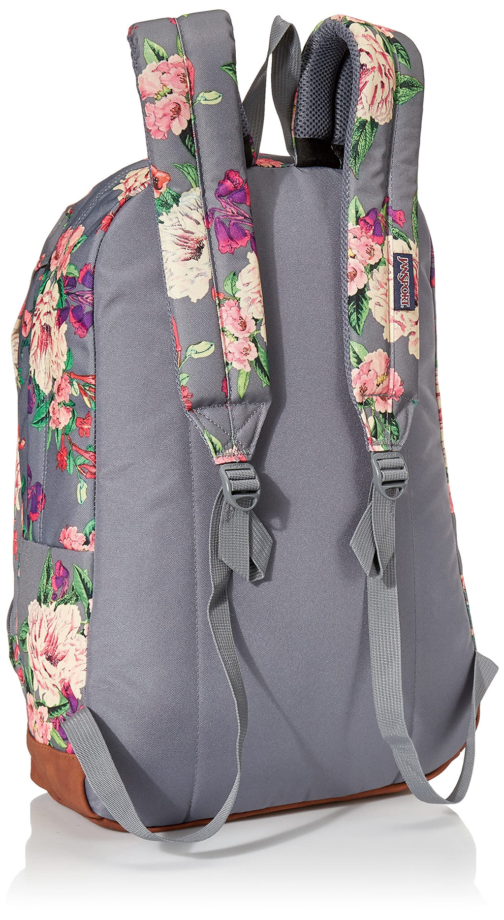 JanSport Cortlandt Laptop Backpack, Misty Rose, 15” Laptop Sleeve-Synthetic Leather Shoulder Computer Bag with Large Compartment, Padded Straps-Book Rucksack for Men, Women