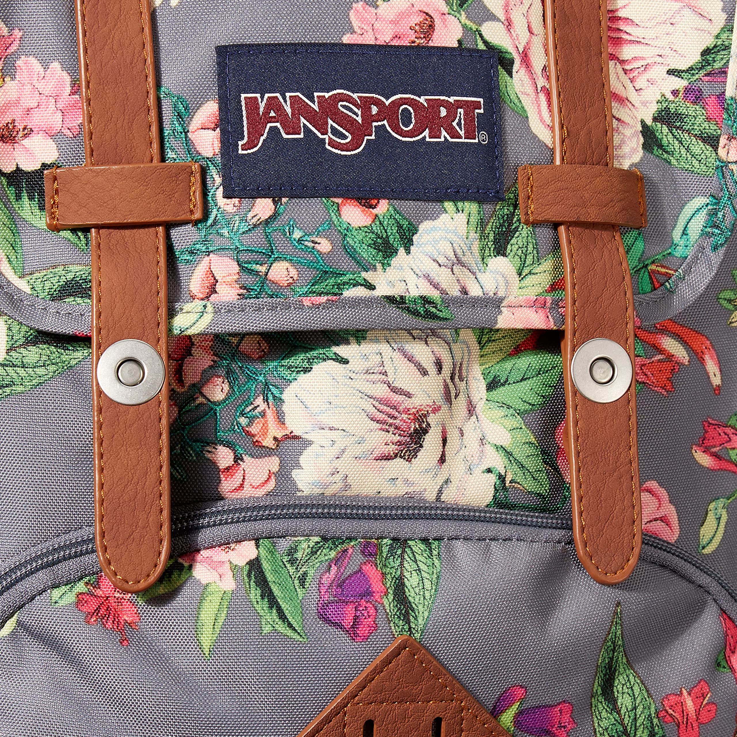 JanSport Cortlandt Laptop Backpack, Misty Rose, 15” Laptop Sleeve-Synthetic Leather Shoulder Computer Bag with Large Compartment, Padded Straps-Book Rucksack for Men, Women
