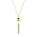 Bullet Tassel Necklace